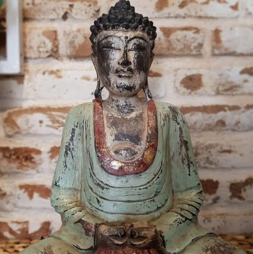 Carved Sitting Buddha bali buddha online shop