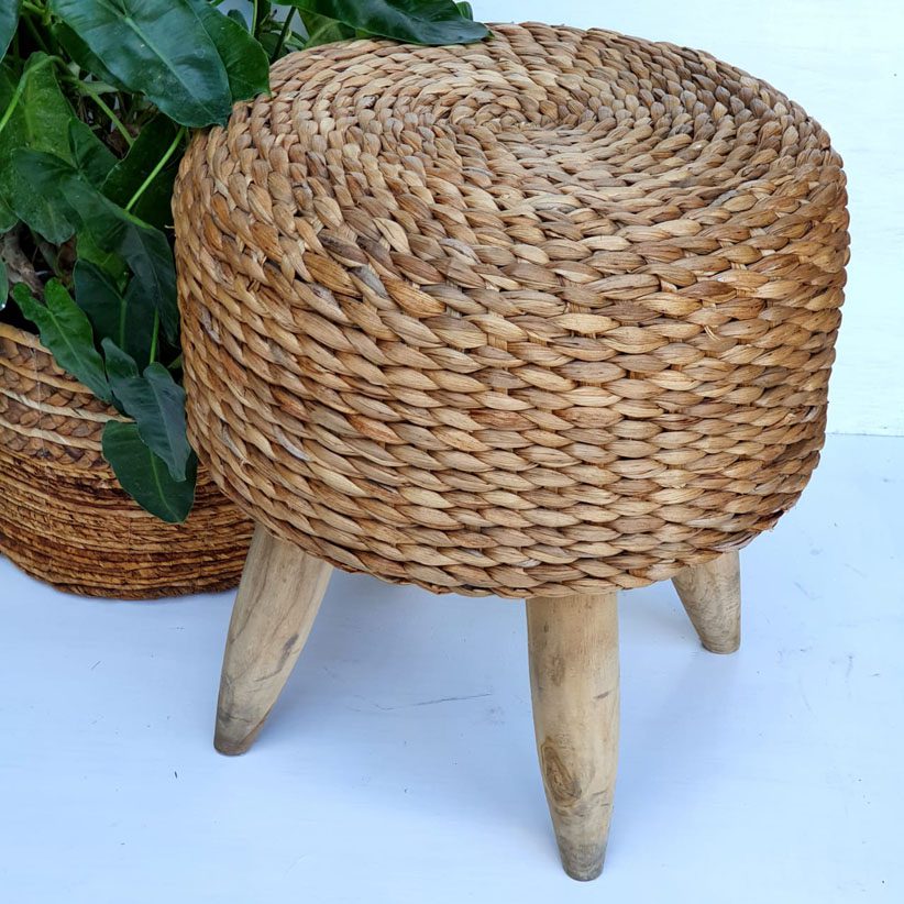 Hyacinth Stool bali buddha decor